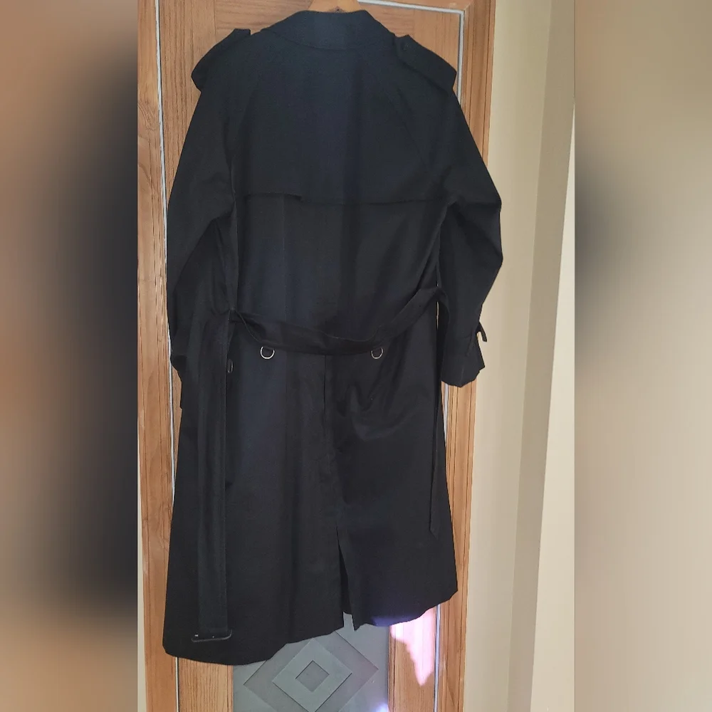 Burberry Men's Trench coat w/ removal wool lining  40R - Picture 6 of 16